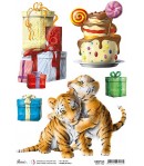 PAPIER DE RIZ A4 MY FIRST YEAR 21 X 29.7CM CBRP149