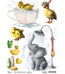 PAPIER DE RIZ A4 MY FIRST YEAR 21 X 29.7CM CBRP147