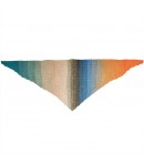 COTTON DEGRADE LUCKY 8 AZUR ORANGE (006)