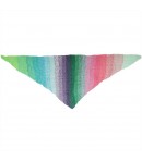 COTTON DEGRADE LUCKY 8 ROSE VERT (007)