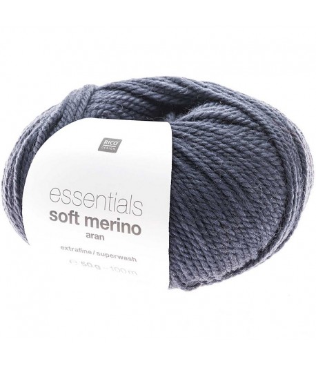 LAINE SOFT MERINO AR BLEU JEAN (032)
