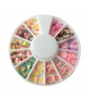 TRANCHES MINI CANES FIMO GOURMANDISES