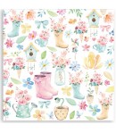 BLOC 22 FEUILLES CIRCLE OF LOVE -  30 X 30 CM - SBBXLB10G