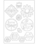 MOULE PVC FLEXIBLE ATELIER - LA NATURE EST L'ART 21 X 29.7 CM - K3PTA495