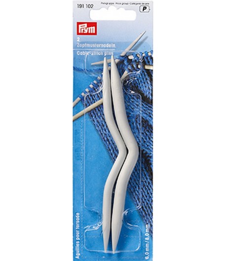 AIGUILLES A TORSADE X 2 - N°6 ET 8