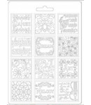 MOULE PVC FLEXIBLE PASSION - PATCHWORK MUSIC - K3PTA576