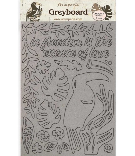 FORMES CARTON A4 AMAZONIA TOUCAN KLSPDA421 - STAMPERIA