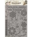 FORMES CARTON A4 PASSION DANSEUSE KLSPDA425 - STAMPERIA