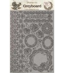 FORMES CARTON A4 PASSION DENTELLES ET ROSES KLSPDA424 - STAMPERIA