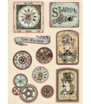 FORMES EN BOIS A5 VOYAGES FANTASTIQUES - KLSP097 STAMPERIA