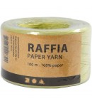 RAPHIA VERT CLAIR - 100 M