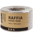 RAPHIA GRIS CLAIR - 100 M