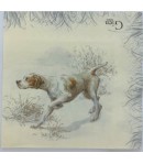 SERVIETTE LES 4 CHIENS