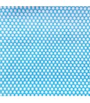 TISSU BLEU A ETOILES BLANCHES - 10 CM X 160 CM
