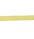 RUBAN RAYURES JAUNE 10MM - 1 M