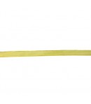 RUBAN RAYURES JAUNE 10MM - 1 M