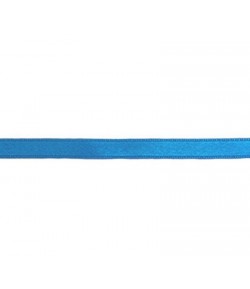 RUBAN SATIN BLEU AZUR 8MM - 1M