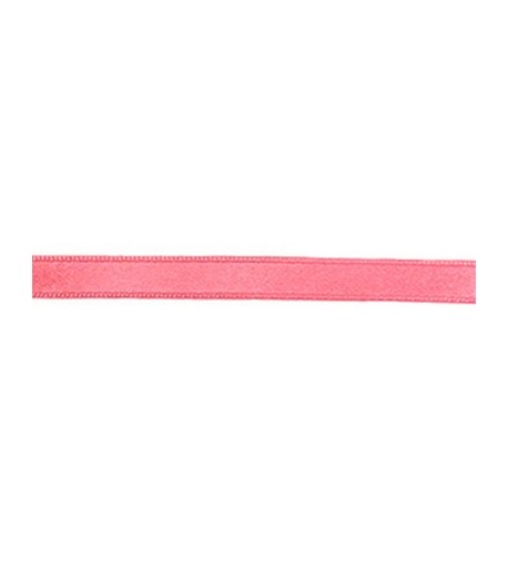 RUBAN SATIN ROSE INTENSE 8MM - 1M