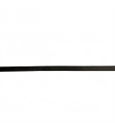 RUBAN SATIN BRUN FONCE 8MM - 1M