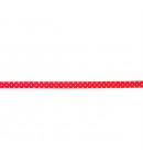 RUBAN A POIS FRAISE 1CM - 1 M