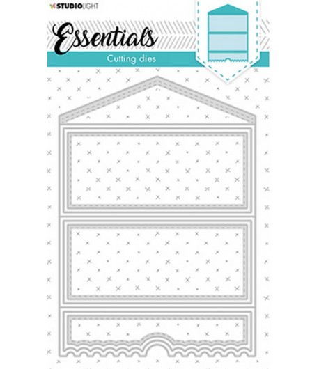 DIES ESSENTIALS CARDSHAPE POCKET - 396