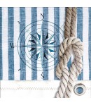 SERVIETTE ROSE DES VENTS