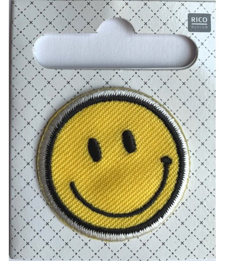 ECUSSON A REPASSER SMILEY