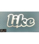 MOTIF A REPASSER LIKE ARGENT