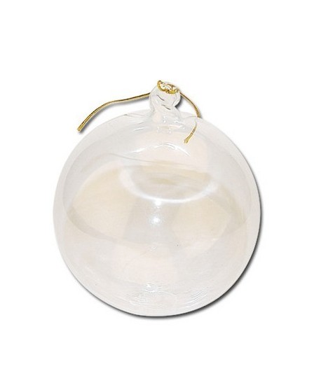 BOULE EN VERRE 12 CM
