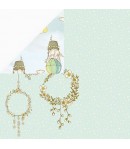 PAPIER HOPPING BUNNIES 30.5 X 30.5 CM  - 06