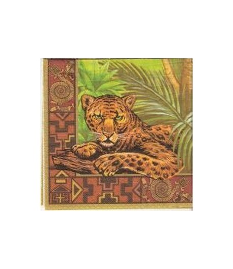 SERVIETTE LE LEOPARD