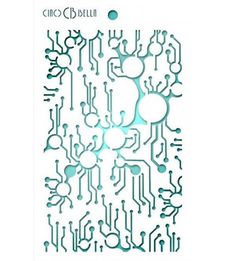 POCHOIR METRO 14.5X24 CM - CIAO BELLA MSB014