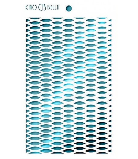 POCHOIR METAL NET 14.5X24 CM - CIAO BELLA MSB010