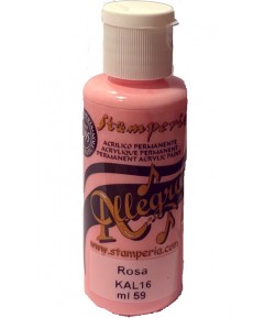 ALLEGRO KAL16 59ML ROSA STAMPERIA
