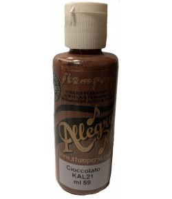 ALLEGRO KAL21 59ML CIOCCOLATO STAMPERIA