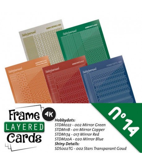 LOT 5 STICKERS DOT AND DO N.14