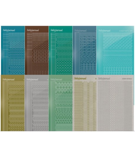 LOT 10 STICKERS DOT AND DO - N°231