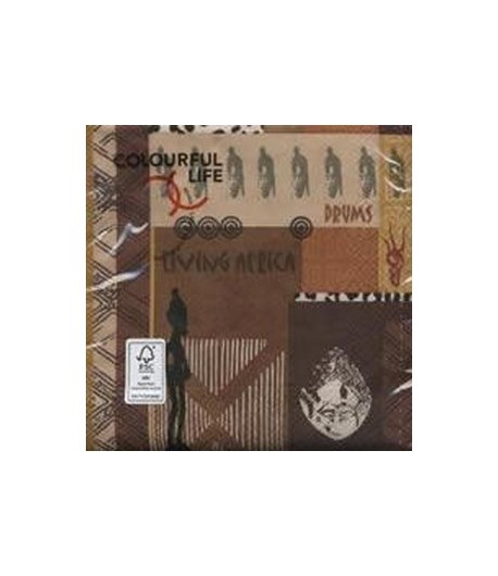 SERVIETTE LIVING AFRICA