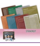 LOT 8 STICKERS DOT AND DO BUBBLY GIRLS - CHSTS013