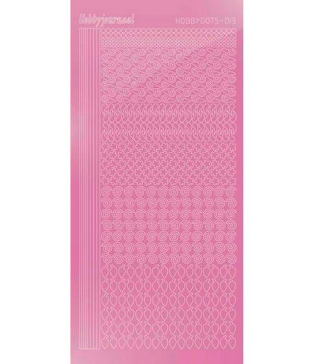 STICKERS MOTIFS ROSE STDM193