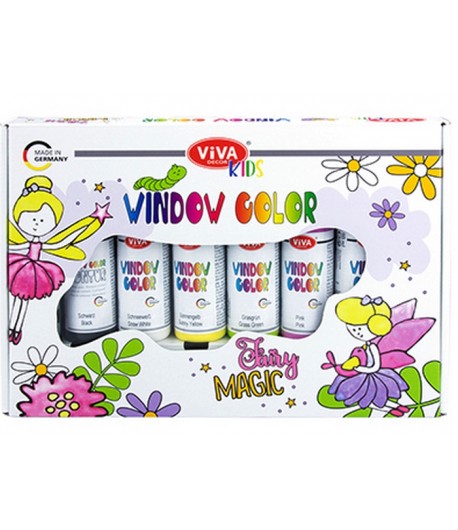 KIT WINDOW COLOR - FAIRY MAGIC