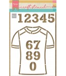 GABARIT MAILLOT DE FOOT - MARIANNE DESIGN