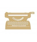 SUJET BOIS MACHINE A ECRIRE 6.3X3.4CM