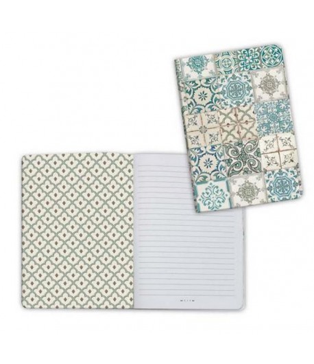 CARNET NOTEBOOK A6 AZULEJOS