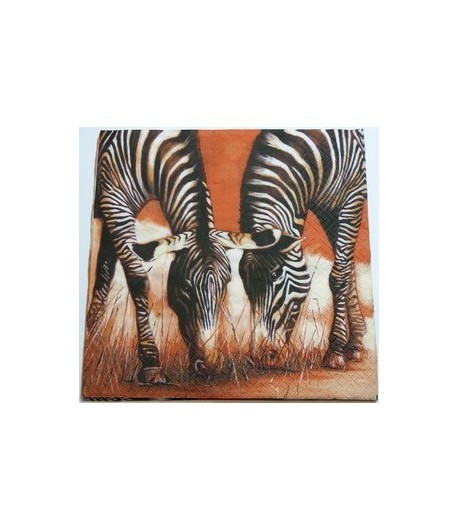 SERVIETTE LES ZEBRES