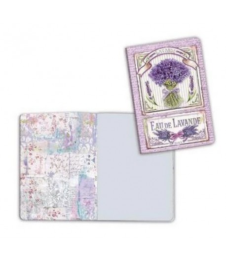 CARNET NOTEBOOK A6 LAVENDER BOUQUET