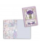 CARNET NOTEBOOK A6 LAVENDER BOUQUET