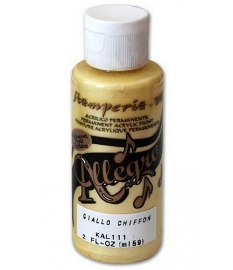 *ALLEGRO KAL111 59ML JAUNE CHIFFON STAMPERIA