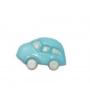 BOUTON EN PLASTIQUE VOITURE 1.8 CM - BLEU CIEL