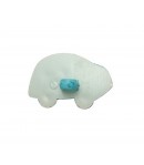 BOUTON EN PLASTIQUE VOITURE 1.8 CM - BLEU CIEL